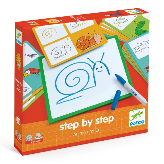 Rajzolás lépésről lépésre - Állatok - Step by step Animals and Co