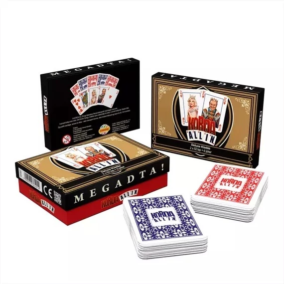 Korda All In Deluxe francia kártya - dupla csomag
