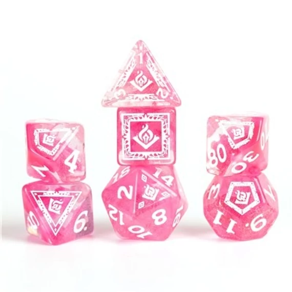 D&D Adventure Dice - Wizard Fuchsia