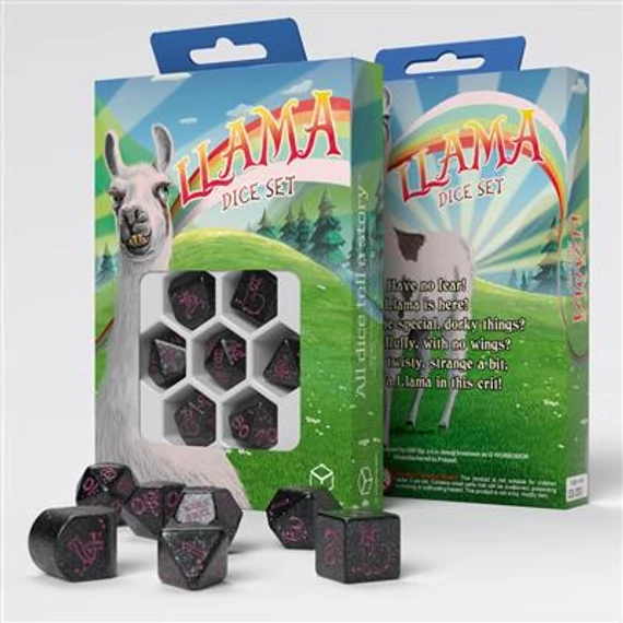 Llama Dice Set Spitty