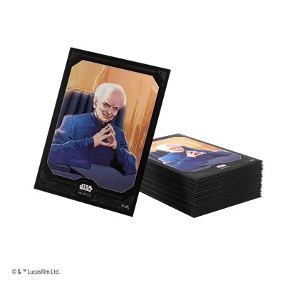 Gamegenic - Star Wars Unlimited Premium Art Sleeves - Palpatine