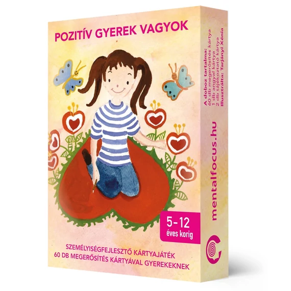 Pozitív gyerek vagyok kártya