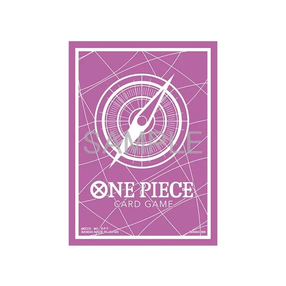 70 Sleeves Standard Purple Official Sleeves 13 - One Piece Card Game