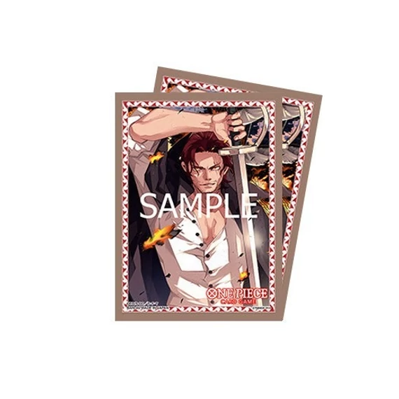 Official Sleeves 10 Shanks 70 Sleeves - One Piece Card Game