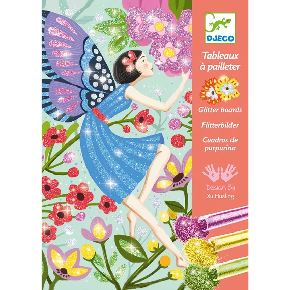 Csillámkép készítés - A tündéri élet - The gentle life of fairies
