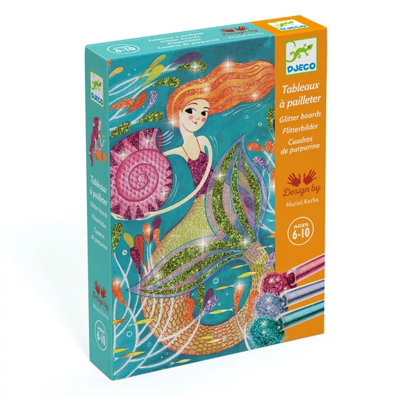 Csillámkép készítés - Sellők - Mermaids