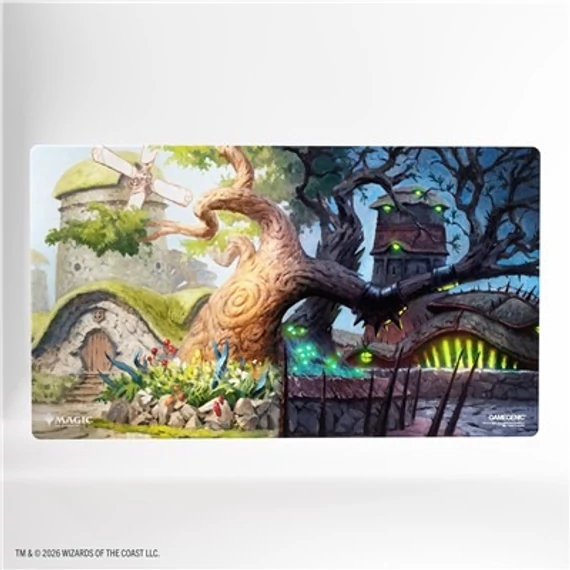 Gamegenic - Magic The Gathering Lorwyn Eclipsed Shiny Playmat - Temple Garden