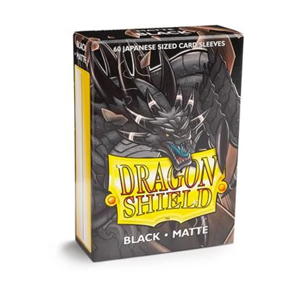 Japanese Matte Black (60 Sleeves)