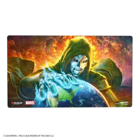 Marvel Super Heroes Shiny Playmat - Doom Reigns Supreme