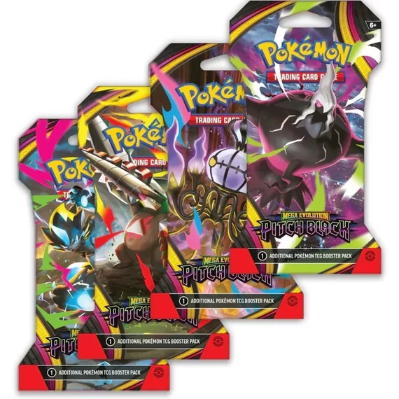 Pitch Black sleeved booster