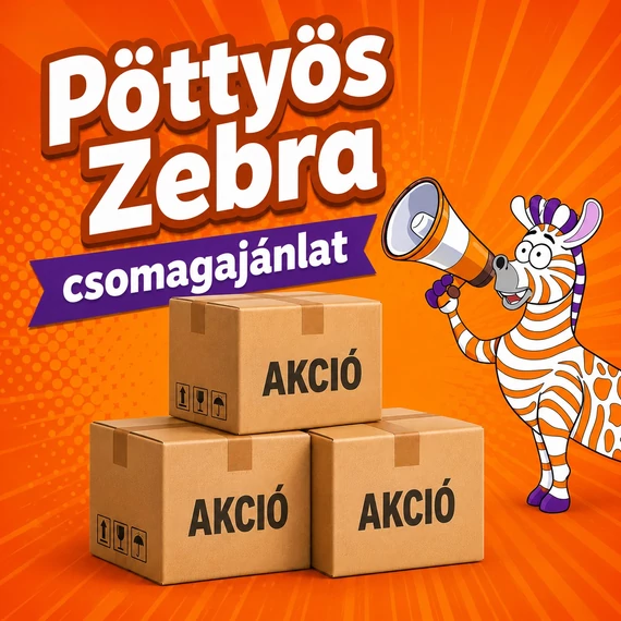 pöttyös zebra akciós csomagajánlat placeholder