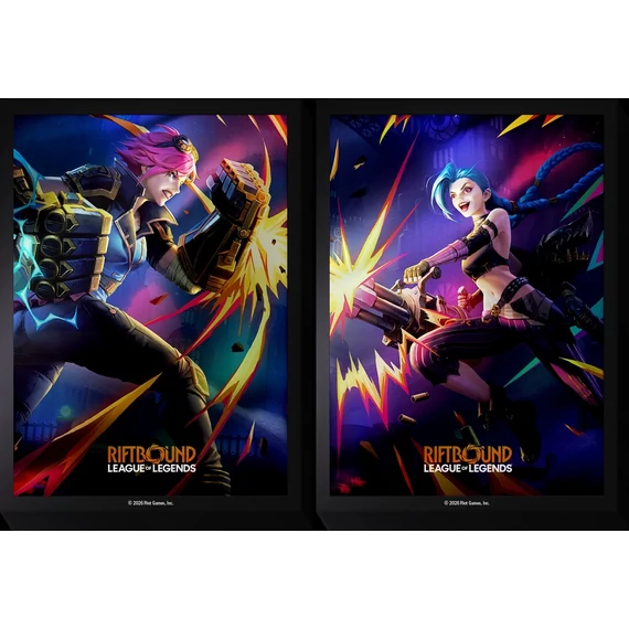 Vendetta art sleeves 1 - Vi vs. Jinx
